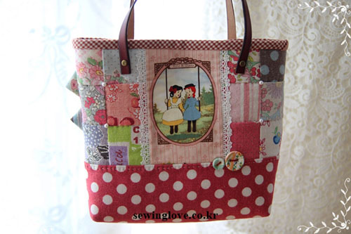 앤.. 토트백~(완제품)