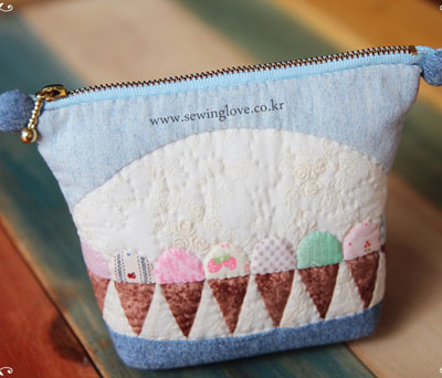 ice cream pouch...(완제품)